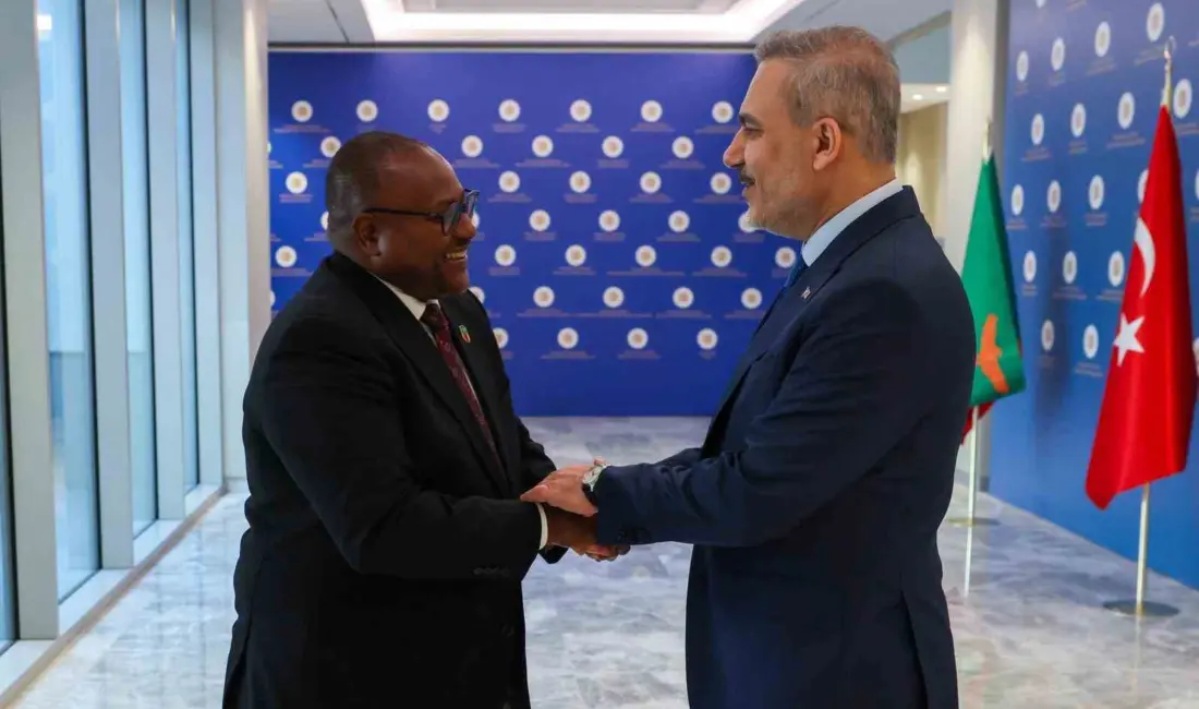 Dışişleri Bakanı Hakan Fidan, Zambiya Dışişleri ve Uluslararası İşbirliği Bakanı