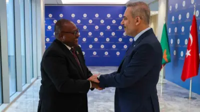 Dışişleri Bakanı Hakan Fidan, Zambiya Dışişleri ve Uluslararası İşbirliği Bakanı