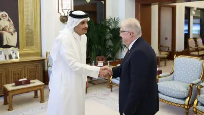 Milli Savunma Bakanı Yaşar Güler, Doha’da Katar Başbakanı ve Dışişleri