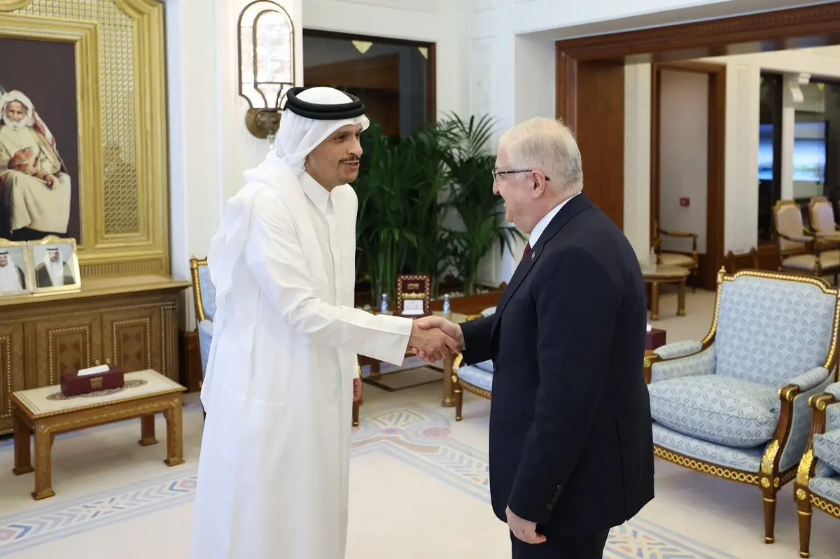 Milli Savunma Bakanı Yaşar Güler, Doha’da Katar Başbakanı ve Dışişleri