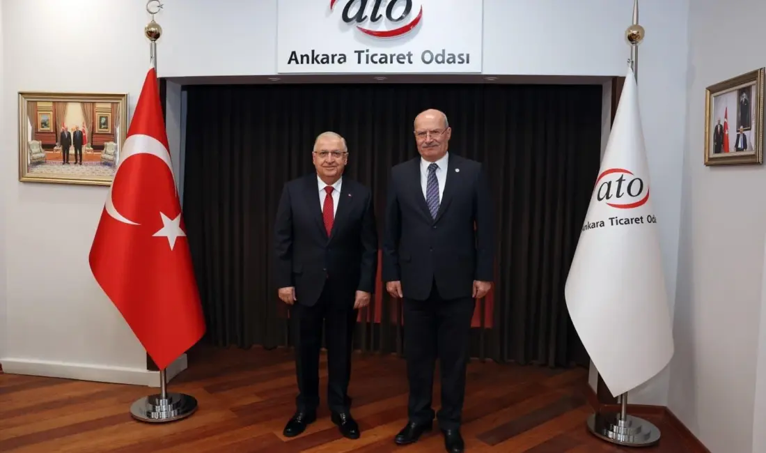 Milli Savunma Bakanı Yaşar Güler, Ankara Ticaret Odası (ATO) Başkanı