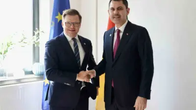 Çevre, Şehircilik ve İklim Değişikliği Bakanı Murat Kurum, Almanya’daki temasları