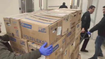 Sağlık Bakanı Kemal Memişoğlu, “Tıbbi malzeme ve cihazlarla yüklü yardım