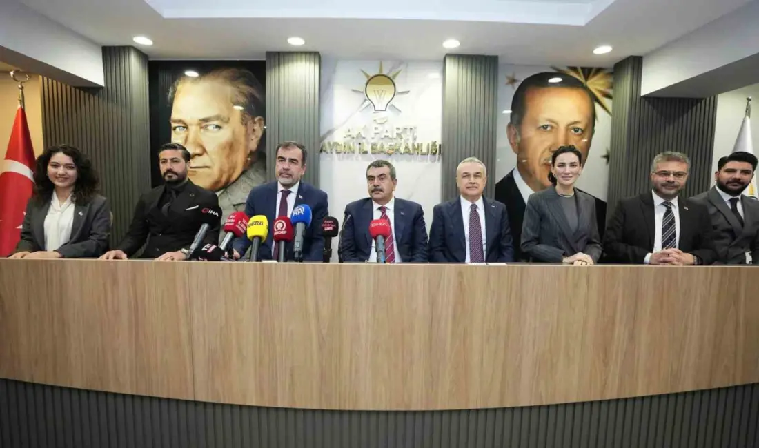 Aydın’da konuşan Milli Eğitim Bakanı Yusuf Tekin, “Eleştirilerin rasyonel bir