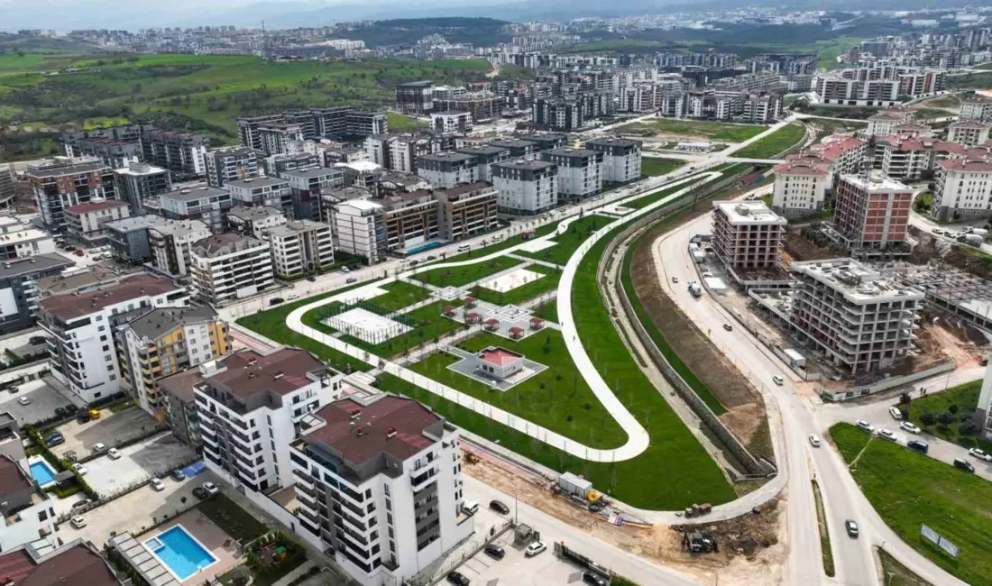 Bursa Büyükşehir Belediyesi’nin Nilüfer ilçesine kazandırdığı Balkan Bölge Parkı, yakın