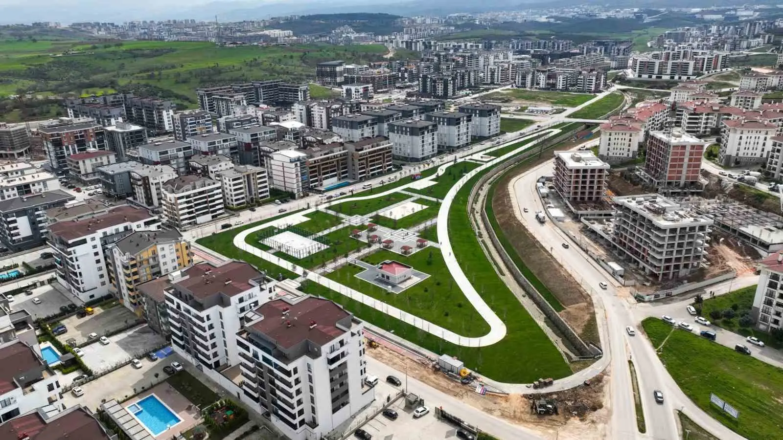 Bursa Büyükşehir Belediyesi’nin Nilüfer ilçesine kazandırdığı Balkan Bölge Parkı, yakın