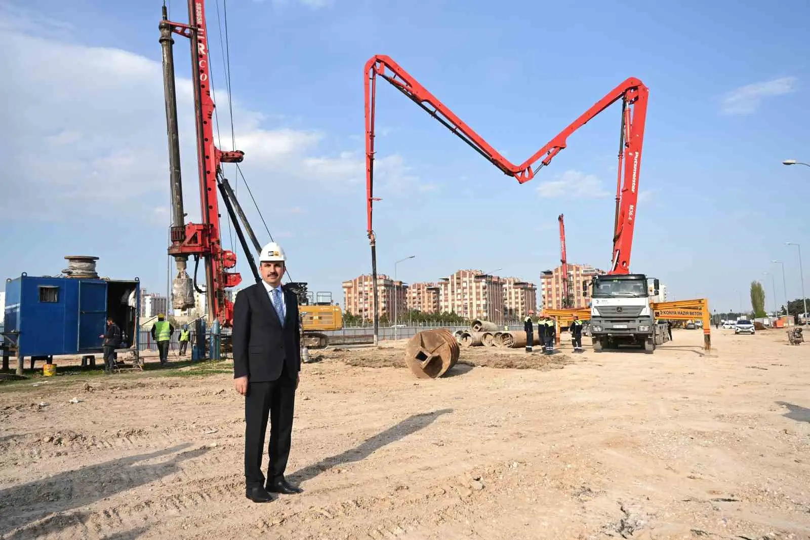 Ulaştırma ve Altyapı Bakanlığı ile Konya Büyükşehir Belediyesi tarafından yürütülen