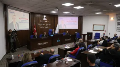 Edremit Belediye Başkanı Mehmet Ertaş, göreve geldiği günden bu yana