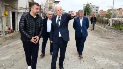 Samsun’un Terme Belediye Başkanı Şenol Kul, Çay Mahallesi’nde yürütülen kapsamlı