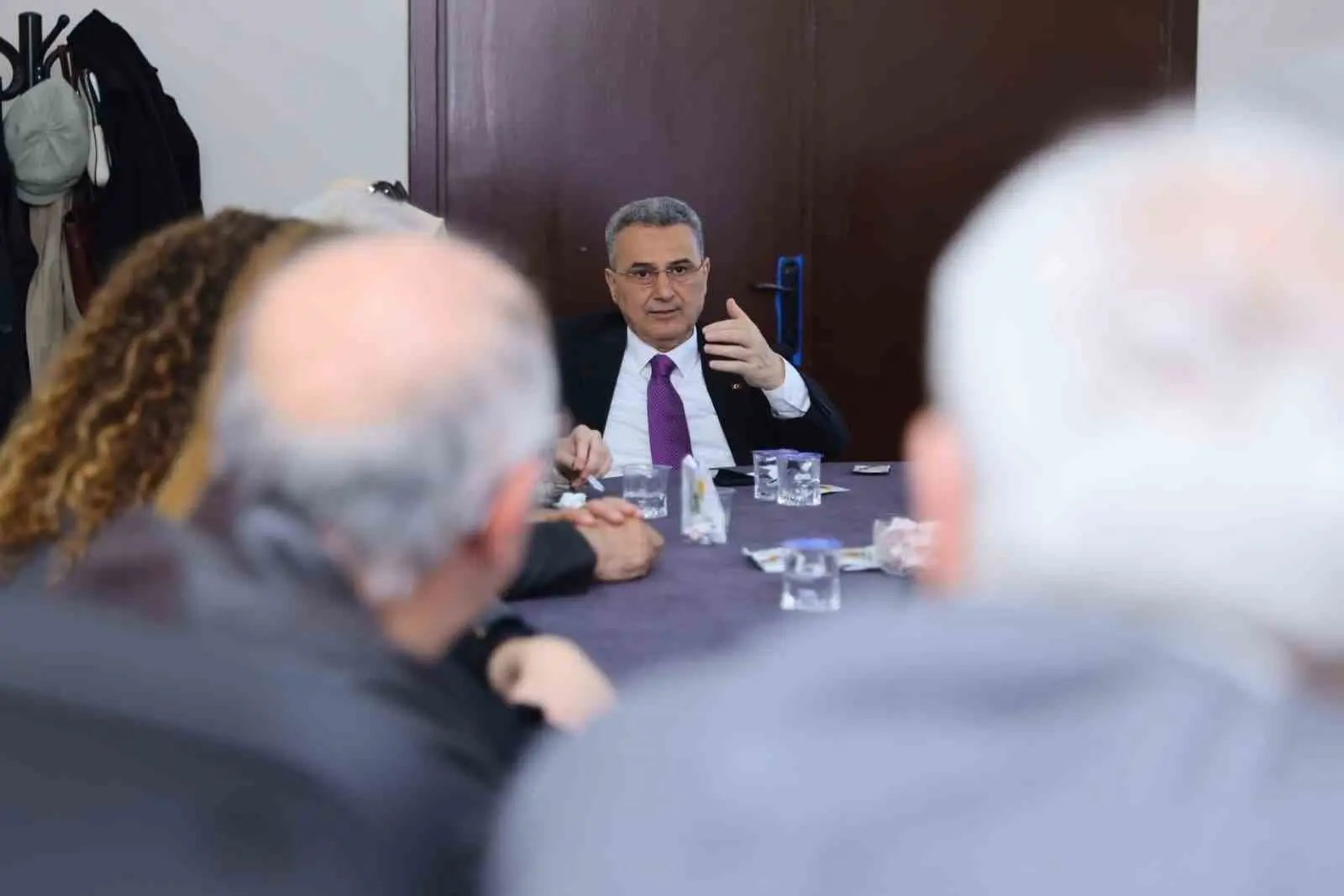 Samsun İlkadım Kent Konseyi Yürütme Kurulu Toplantısına katılan İlkadım Belediye