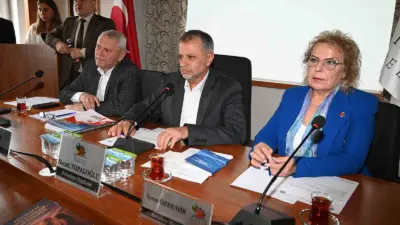 Kemer Belediyesi Nisan ayı meclis toplantısı, Kemer Belediye Başkanı Necati