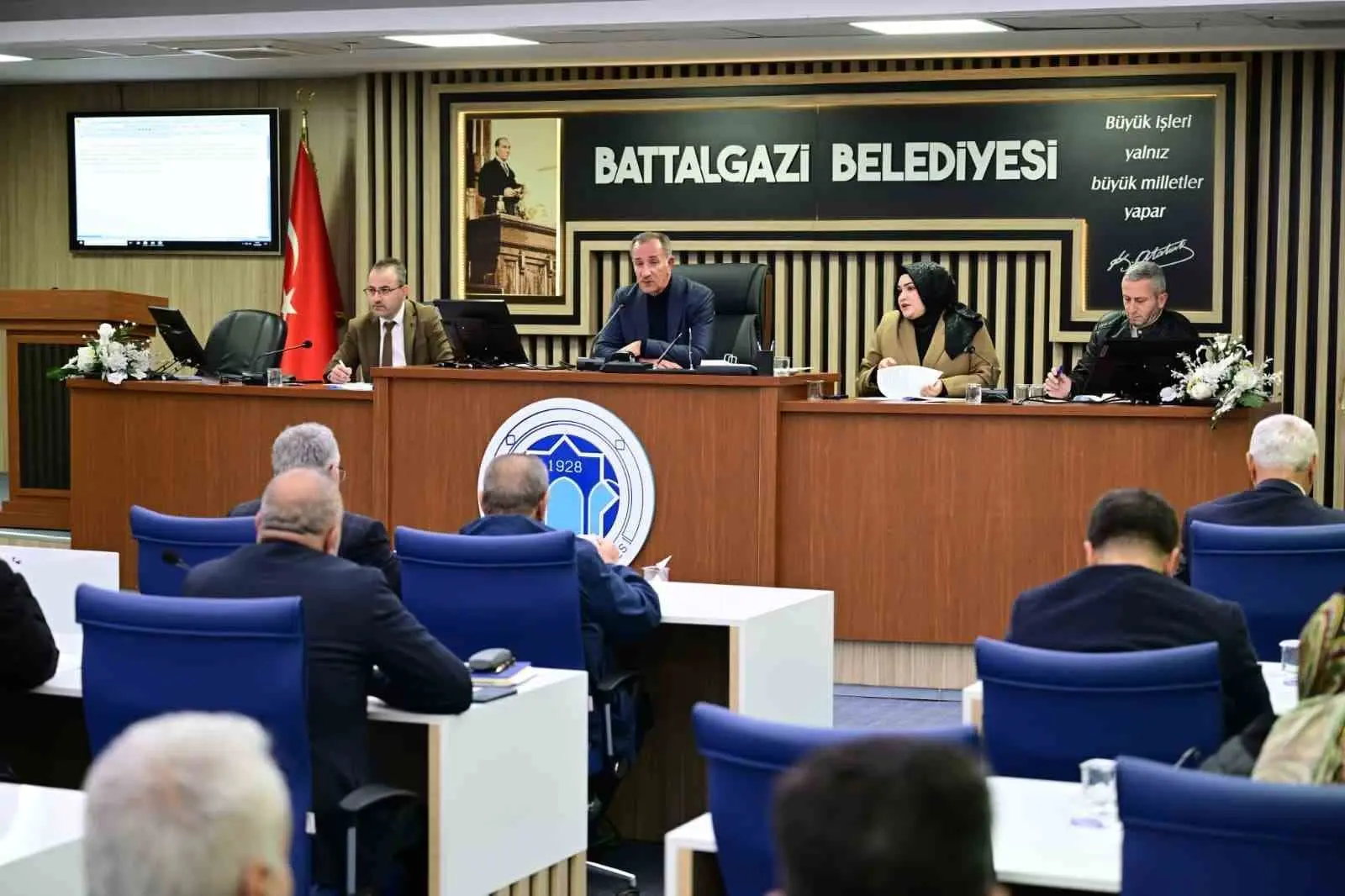 Battalgazi Belediye Meclisi, nisan ayı ikinci ve son birleşimini Meclis