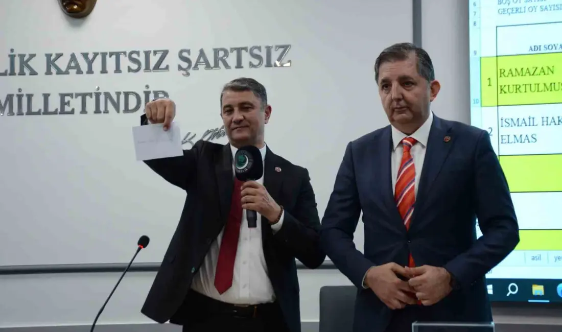 Bilecik İl Genel Meclisinde 3 yıllık dönem için yeniden başkanlık