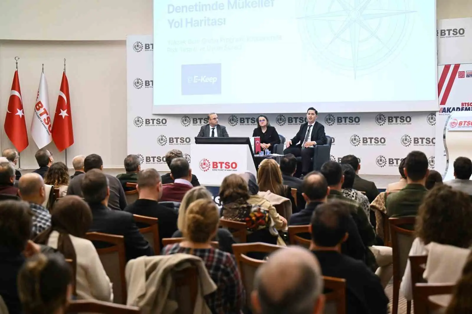 Bursa iş dünyasının eğitim ve gelişim platformu BTSO Akademi kapsamında