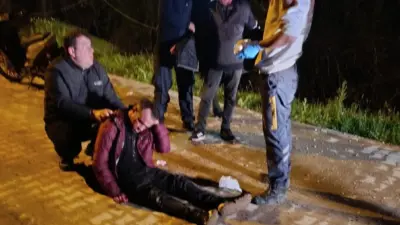 Bursa’nın İnegöl ilçesinde arazi meselesi nedeniyle çıkan baltalı ve sopalı