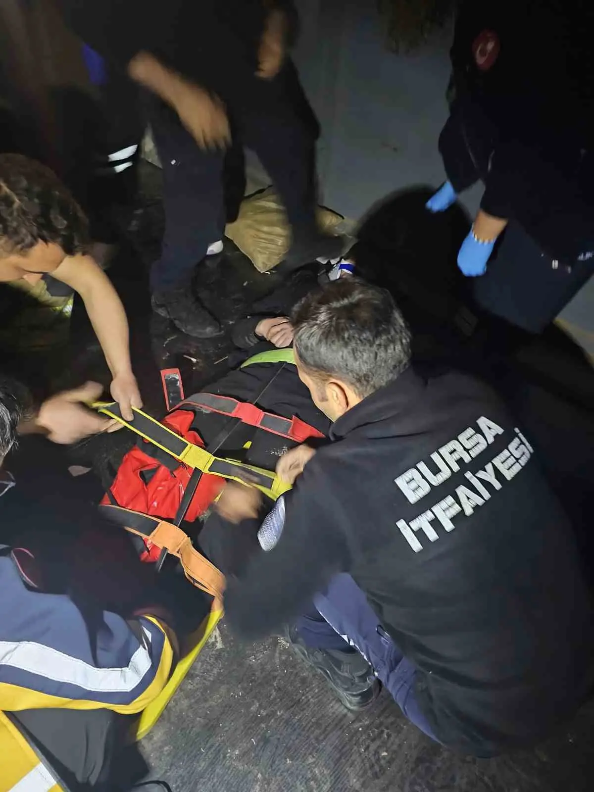 Bursa’nın İnegöl ilçesinde faaliyet gösteren bir mobilya fabrikasında meydana gelen