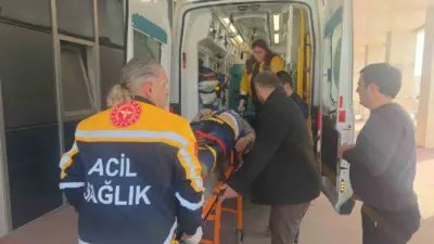 Bursa’nın Orhangazi ilçesinde bir apartmanın çatısında meydana gelen iş kazasında,