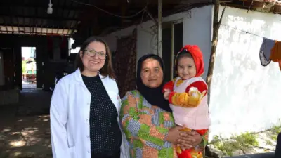 Sağlık Bakanlığı’nın “Her Gebeye Bir Ebe” uygulaması kapsamında Bursa’da son