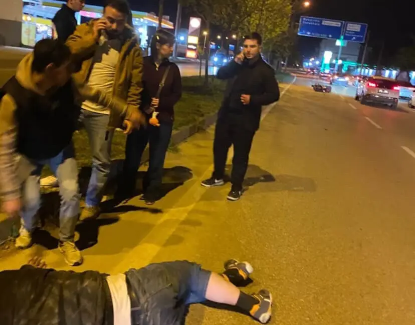 Bursa’nın Karacabey ilçesinde meydana gelen tek taraflı motosiklet kazasında sürücü
