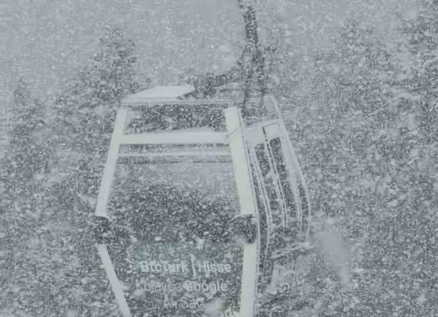 Bursa’da bahar ortasında etkili olan soğuk hava dalgası, yüksek kesimlerde