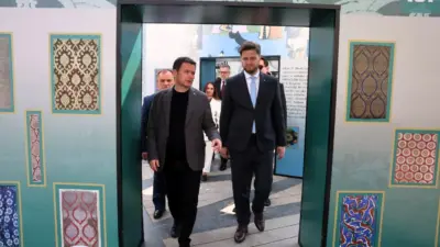 Osmangazi Belediyesi’nin Bursa’nın fethinin 700. yılı etkinlikleri kapsamında ağırladığı kardeş