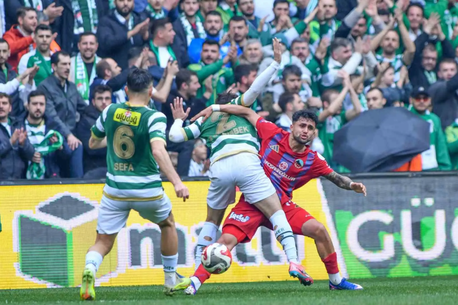 Bursaspor, 2. Lig Kırmızı Grup 31. hafta mücadelesinde Mardin 1969