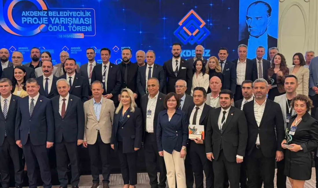 Akdeniz Belediyeler Birliği Meclis Toplantısı’nın ardından düzenlenen 10. Proje ve