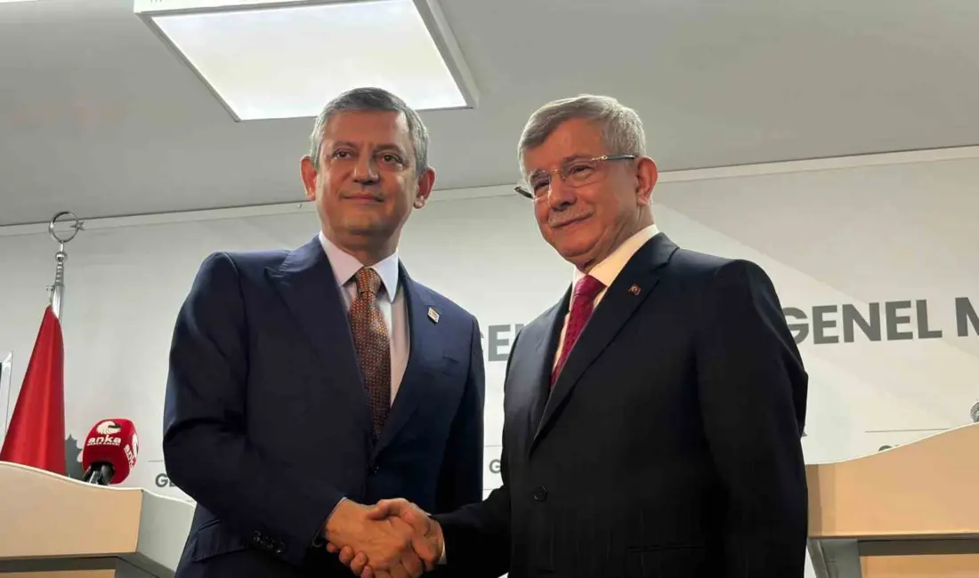 CHP Genel Başkanı Özgür Özel, “Türkiye’de Davutoğlu’nun Başbakanlığı döneminde çok