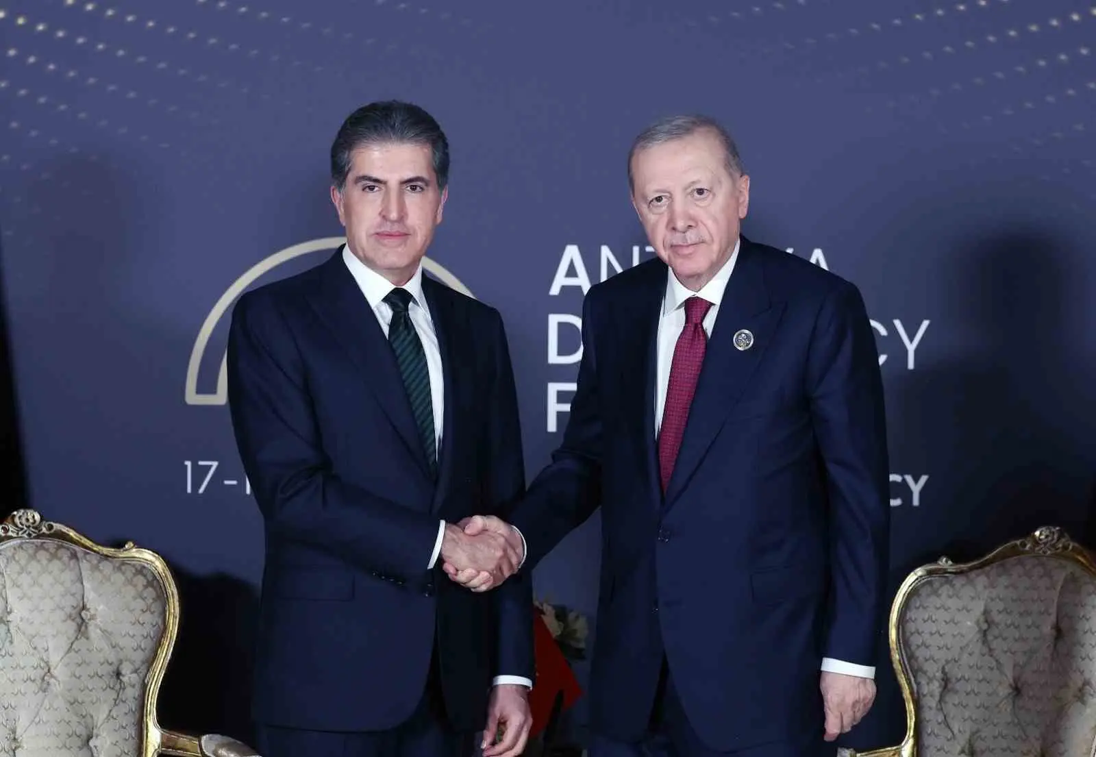 Cumhurbaşkanı Recep Tayyip Erdoğan, 5. Antalya Diplomasi Forumu için Türkiye’de