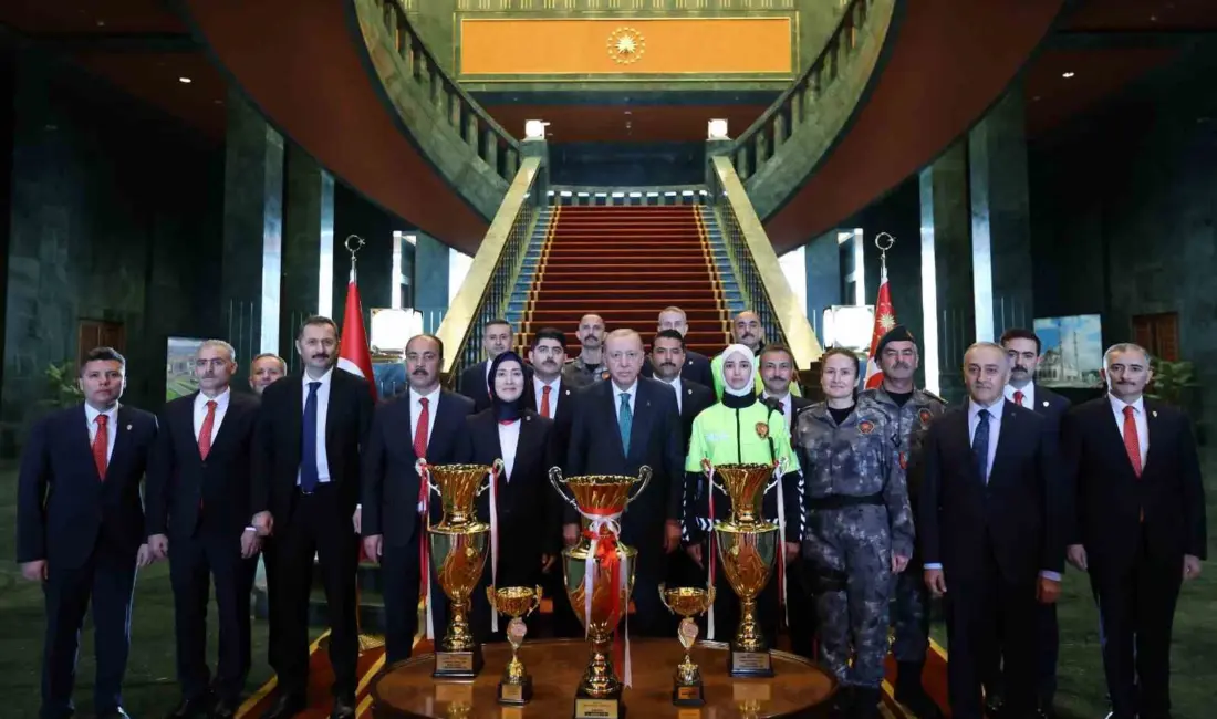 Cumhurbaşkanı Recep Tayyip Erdoğan, Türk Polis Teşkilatı’nın 181. kuruluş yıl