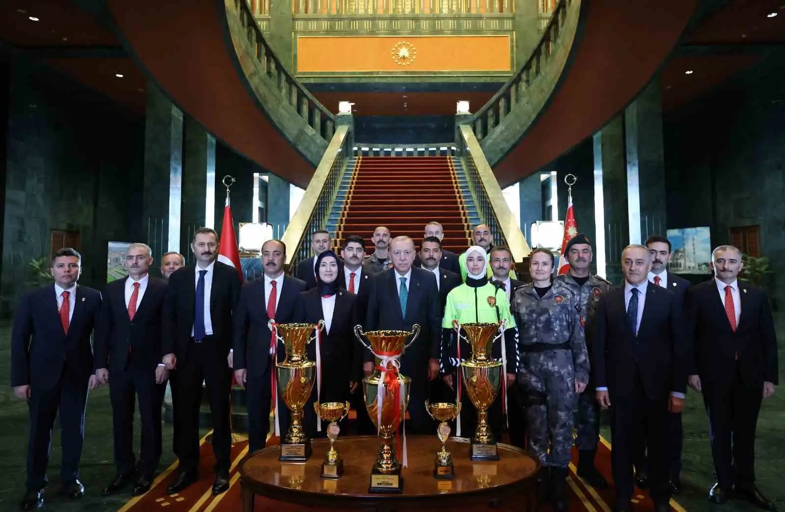 Cumhurbaşkanı Recep Tayyip Erdoğan, Türk Polis Teşkilatı’nın 181. kuruluş yıl