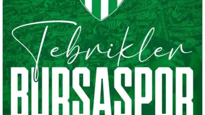 Cumhurbaşkanı Recep Tayyip Erdoğan, TFF 1’inci Lig’e yükselen Bursaspor’u tebrik