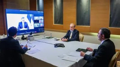 Cumhurbaşkanı Yardımcısı Cevdet Yılmaz, Cumhurbaşkanı Recep Tayyip Erdoğan’ı temsilen Fransa