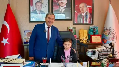 23 Nisan Ulusal Egemenlik ve Çocuk Bayramı dolayısıyla Darende Belediyesi’nde