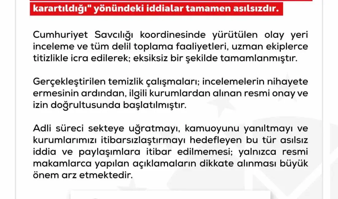 Dezenformasyonla Mücadele Merkezi, Kahramanmaraş’ta bir lisede düzenlenen saldırının ardından ‘delillerin
