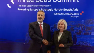 Dışişleri Bakanı Hakan Fidan, resmi ziyaret kapsamında geldiği Hırvatistan’da Bosna-Hersek