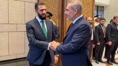 Dışişleri Bakanı Hakan Fidan, Suriye Devlet Başkanı Ahmed eş-Şara ile