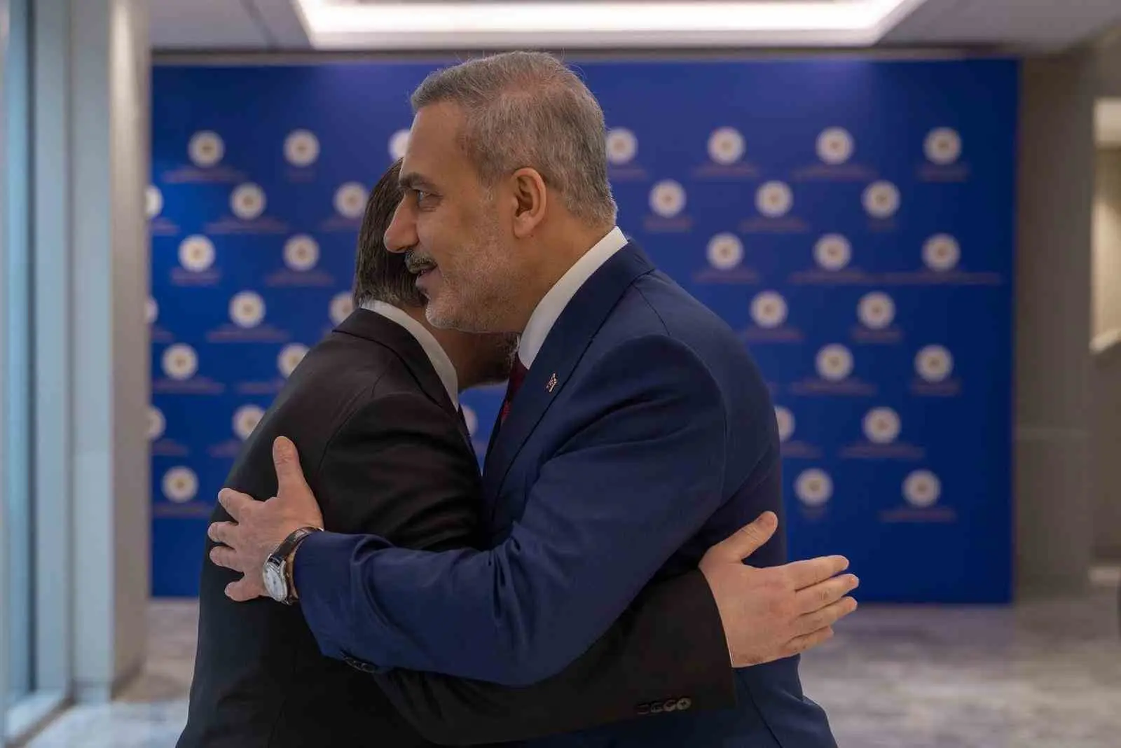 Dışişleri Bakanı Hakan Fidan, Suriye Dışişleri Bakanı Esad Hasan Şeybani