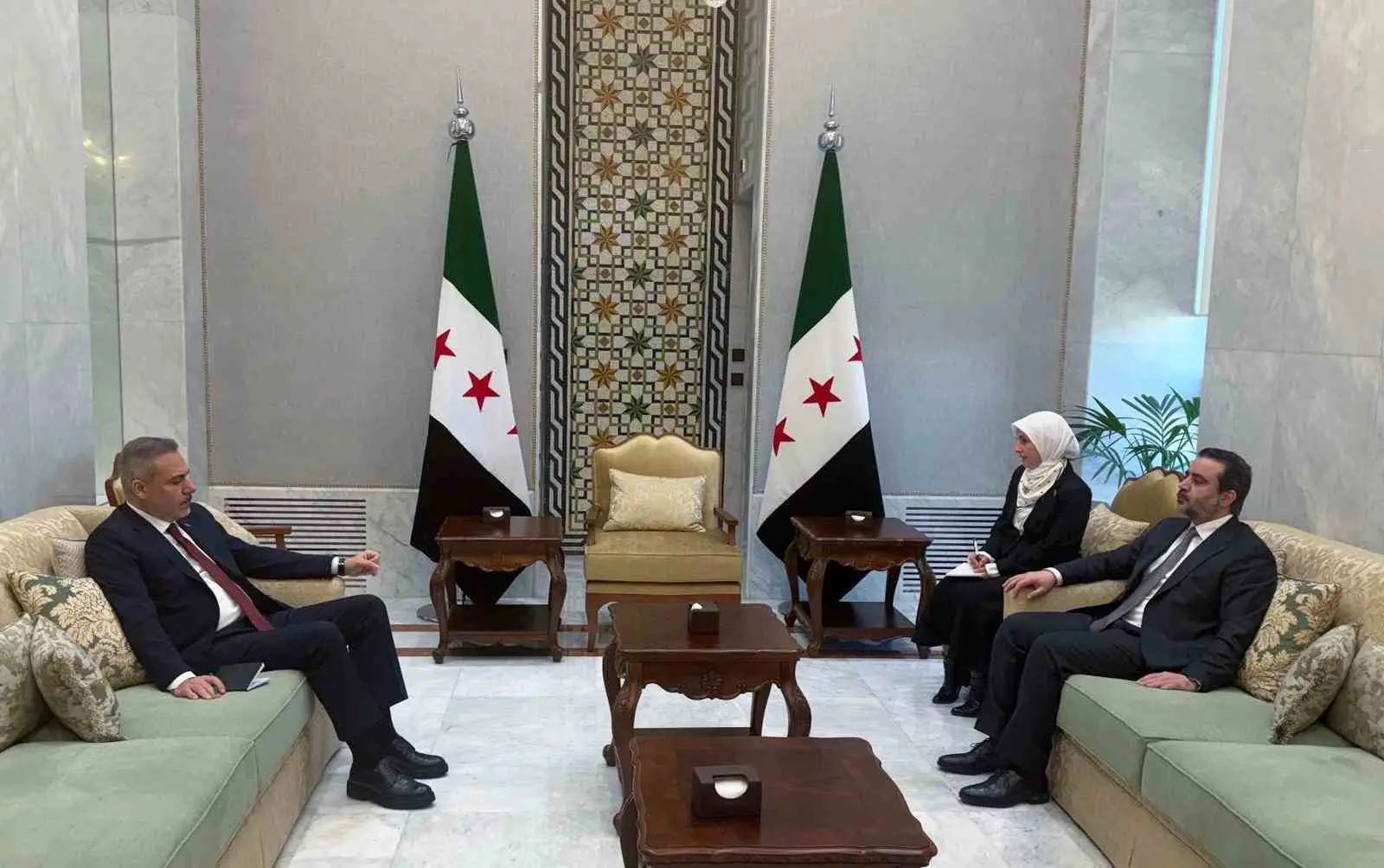 Dışişleri Bakanı Hakan Fidan, Suriye temasları kapsamında Suriye Dışişleri Bakanı