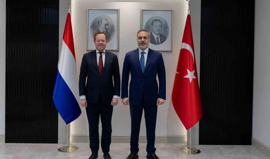 Dışişleri Bakanı Hakan Fidan, Hollanda Adalet ve Güvenlik Bakanı David