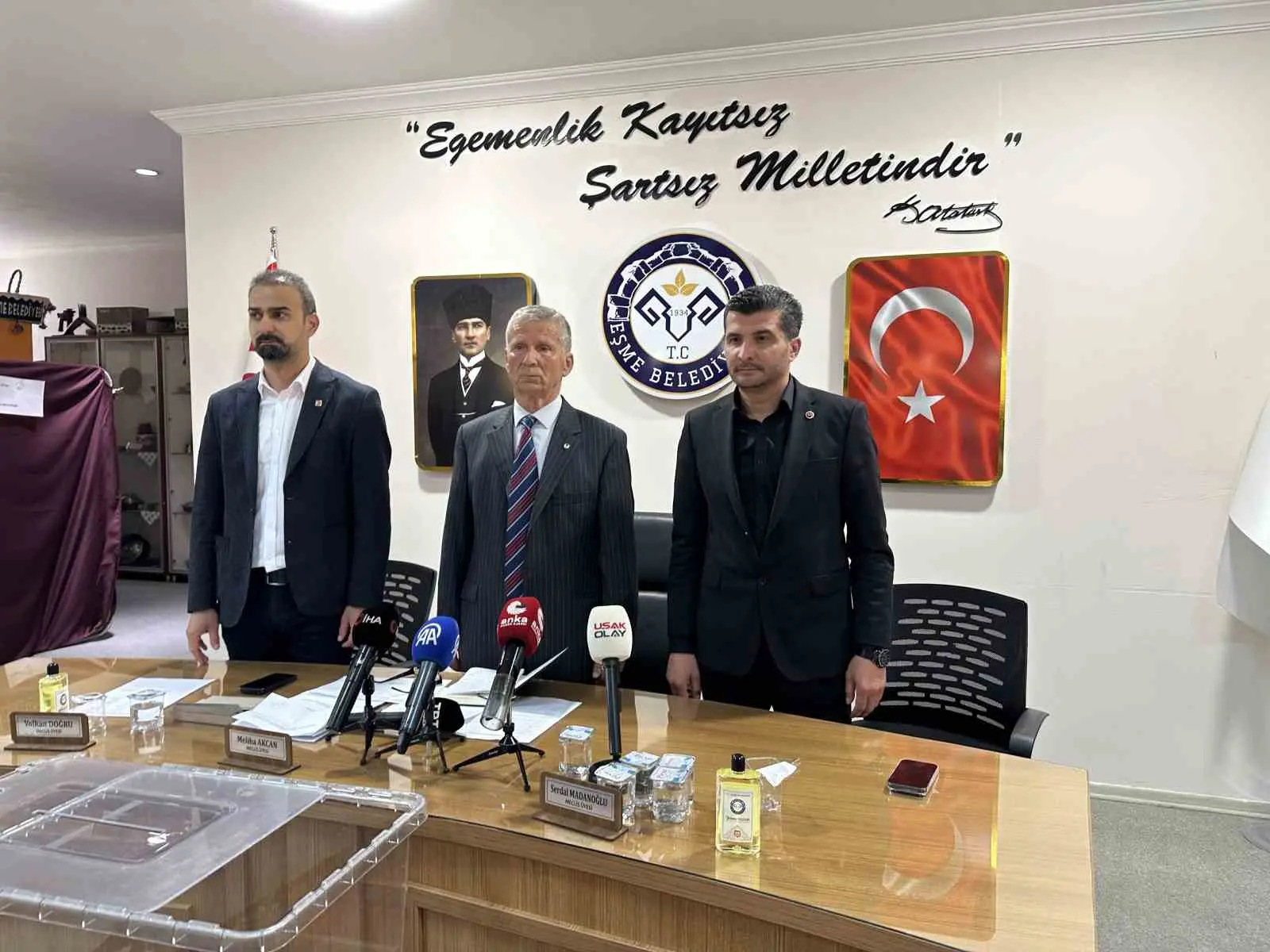 Eşme Belediye Başkanı Yılmaz Tozan’ın tutuklu yargılanmasının ve İçişleri Bakanlığı’nca