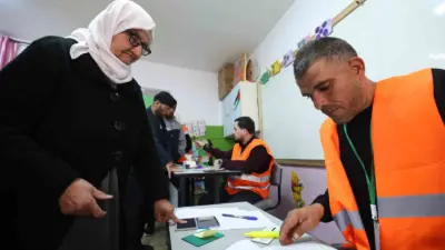 Filistin’de yıllar sonra yapılan yerel seçimlerde Devlet Başkanı Mahmud Abbas’a