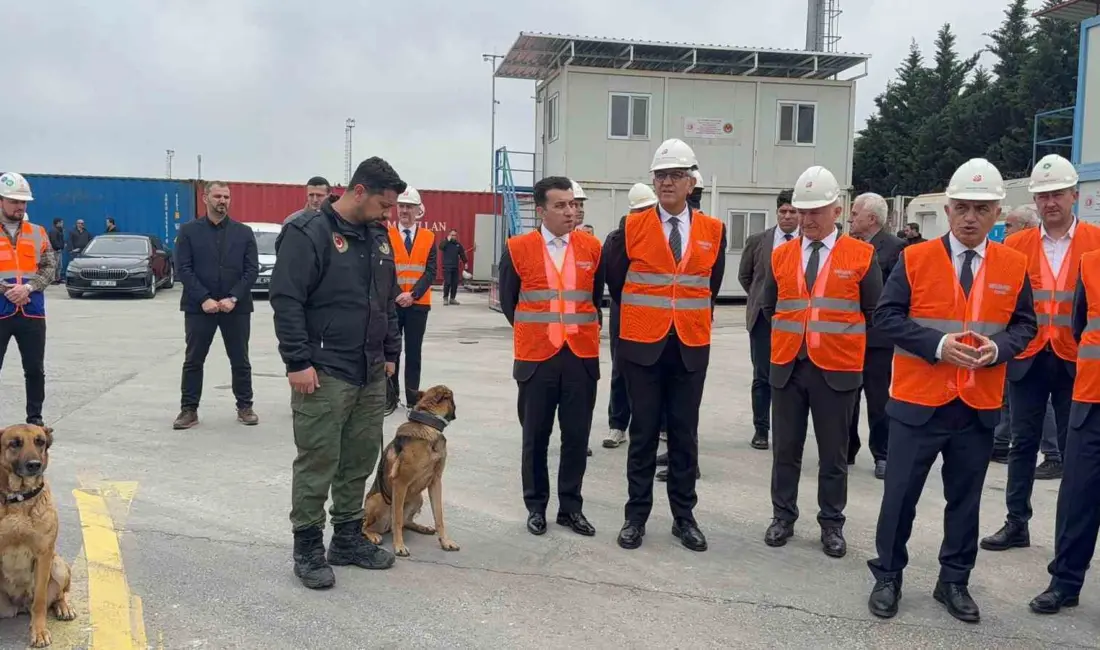 Gemlik Limanlar Bölgesi’nde güvenliğin artırılmasına yönelik çalışmalar kapsamında önemli bir