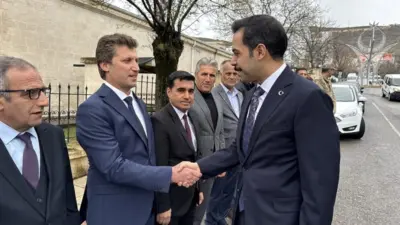 Batman’ın Gercüş Kaymakamlığına atanan Mehmet Zahid Uzun, göreve başladı. Gercüş