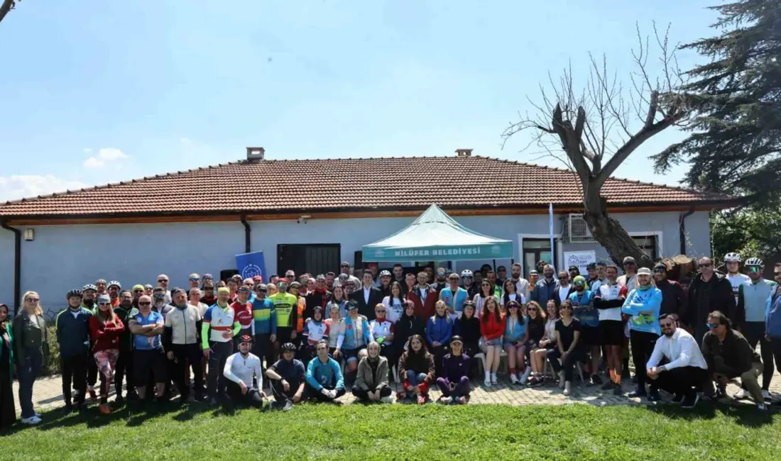 Granfondo Bursa hazırlıkları kapsamında düzenlenen “Parkura Doğru” buluşmasında bir araya