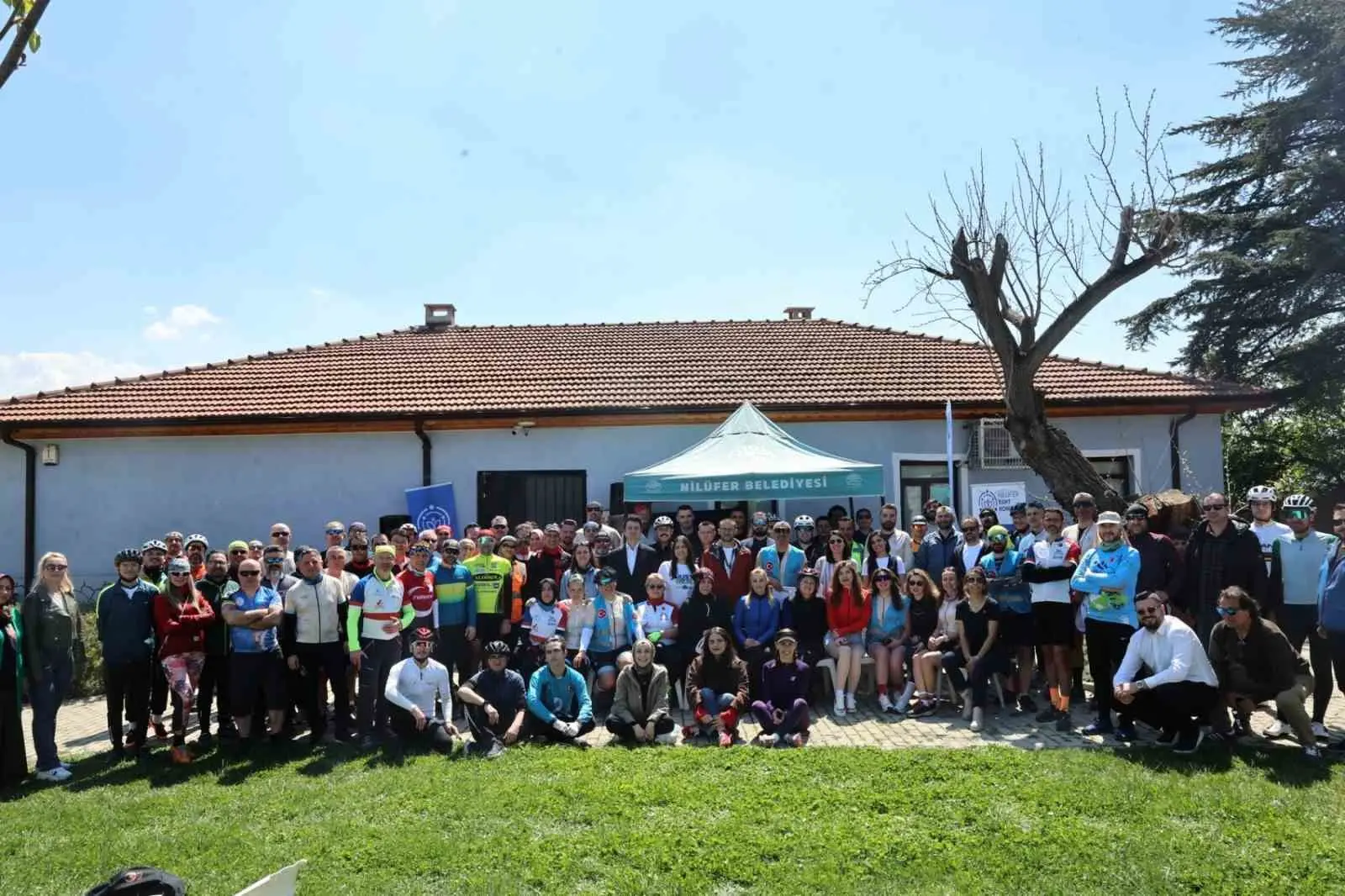 Granfondo Bursa hazırlıkları kapsamında düzenlenen “Parkura Doğru” buluşmasında bir araya