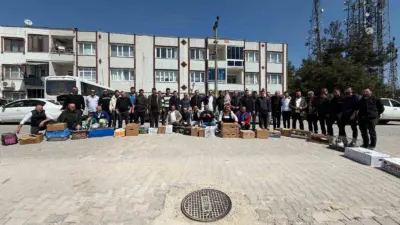 Bursa’nın Mustafakemalpaşa ilçesinde ilk kez düzenlenen toplu güvercin salımı etkinliği,