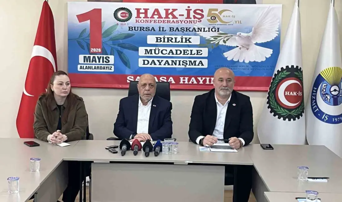 Hak İşçi Sendikaları Konfederasyonu (HAK-İŞ) Genel Başkanı Mahmut Arslan, 1
