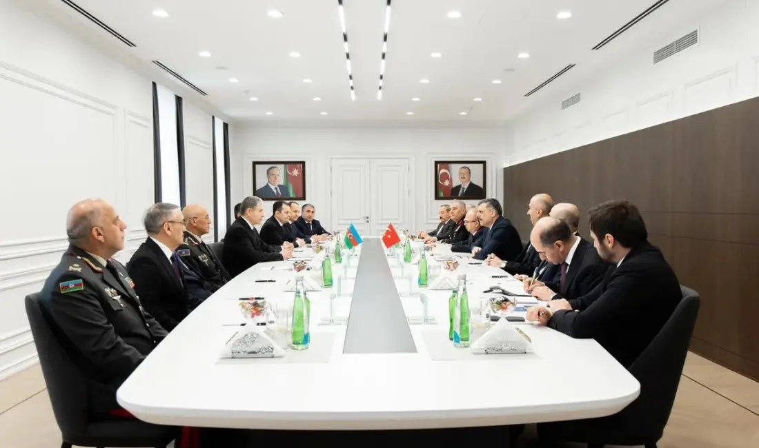 İçişleri Bakanı Mustafa Çiftçi, Azerbaycan İçişleri Bakanı Vilayet Eyvazov ile