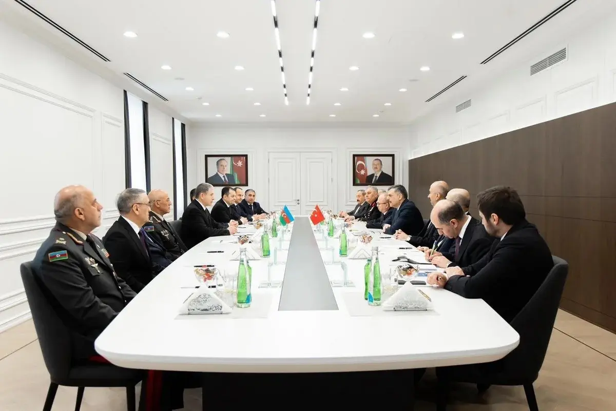 İçişleri Bakanı Mustafa Çiftçi, Azerbaycan İçişleri Bakanı Vilayet Eyvazov ile